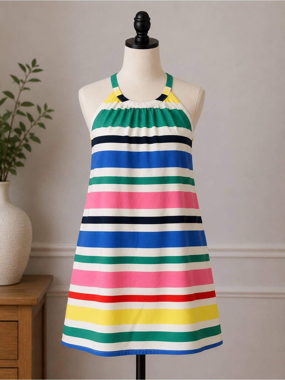 NWT Loft Multicolor Striped Sundress - Sleeveless Casual Dress